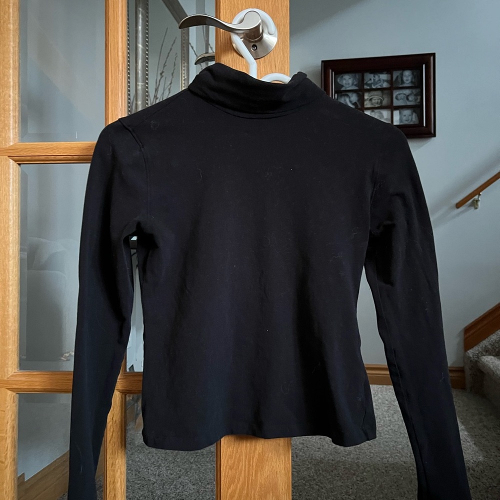Dynamite Black Fitted Long Sleeve Tee